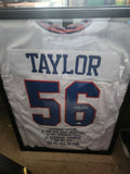 Lawrence Taylor New York Giants Away White Jersey – Autographed