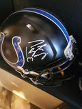 Peyton Manning Black Alternate Authentic Helmet