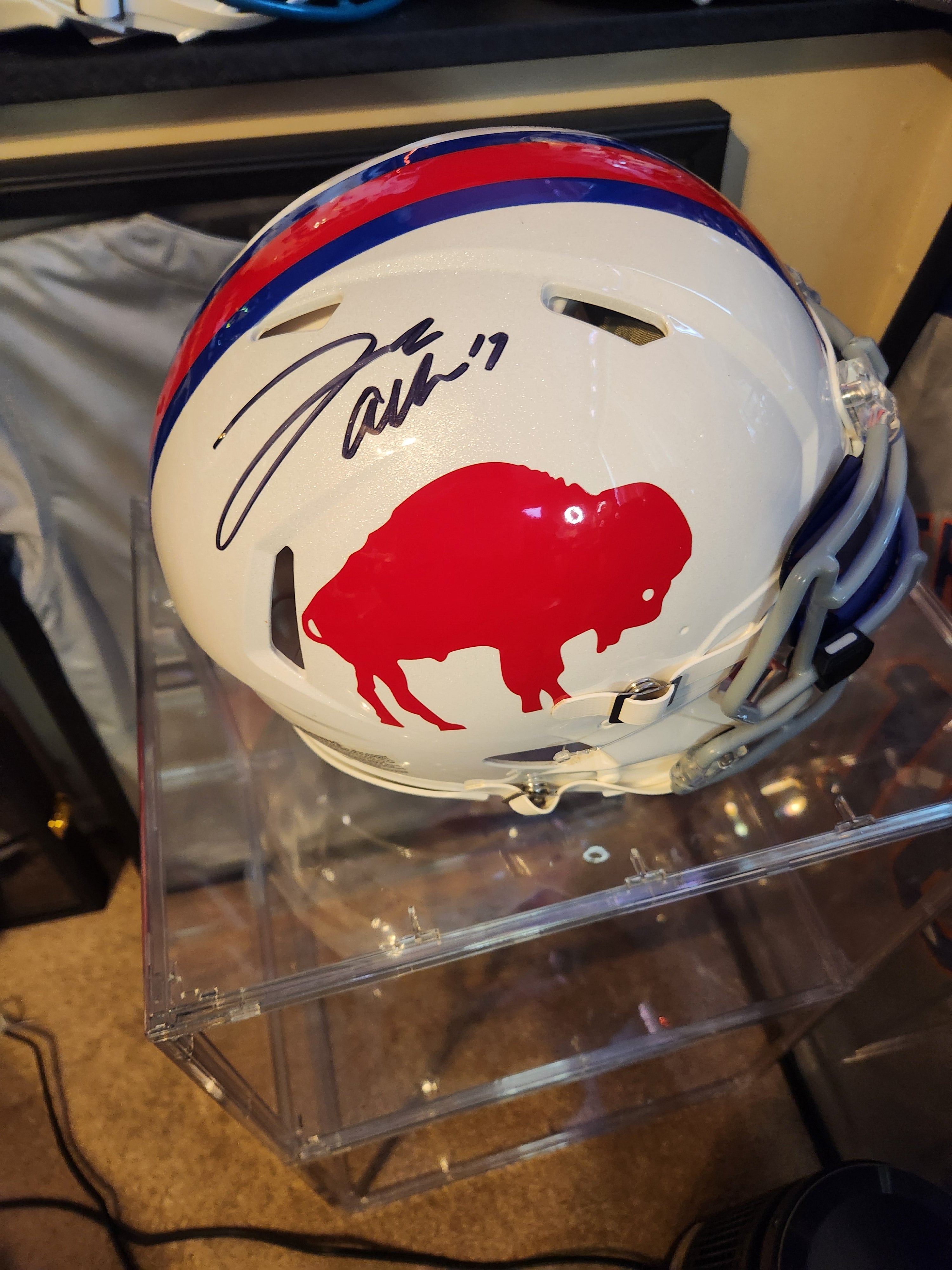Josh Allen Authentic Throwback Helmet
