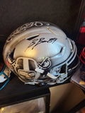 Brock Bowers 1/1 Hand-Painted Speed Flex Helmet