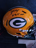 Brett Favre Authentic Helmet – 3x MVP Inscription (1995, 1996, 1997)