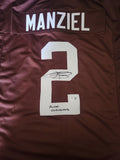 Johnny Manziel Autographed Cleveland Browns Jersey – "F*** Cleveland" Inscription – Beckett Certified