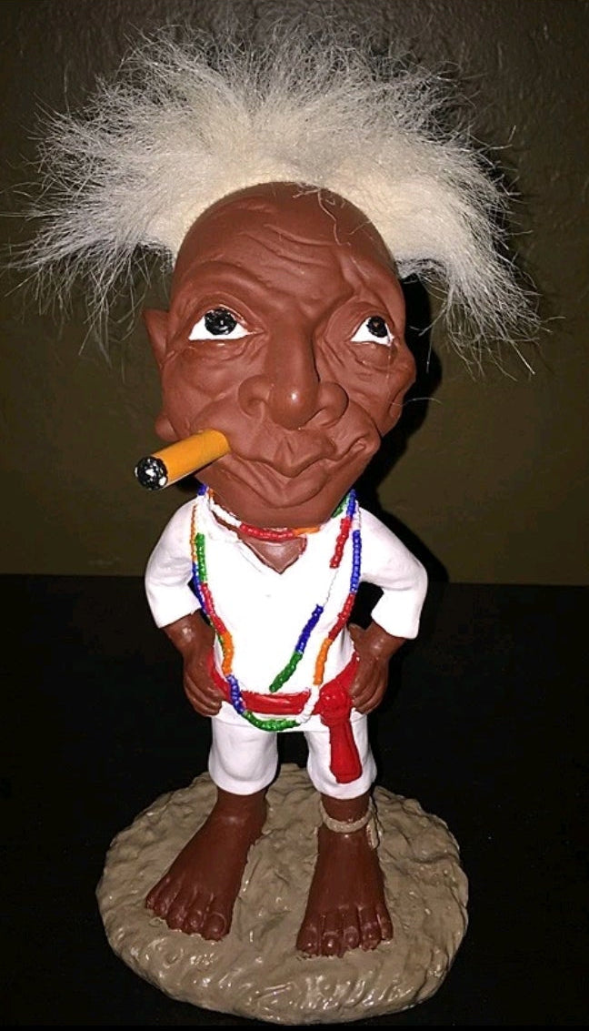 Jobu Baseball Deity Statue – Officially Licensed Major League Collectible with Cerrano's Locker Box