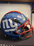 Brandon Jacobs Autographed F7 Full Size Helmet – "2x Super Bowl Champ" "Thunder" Inscription – Beckett Certified