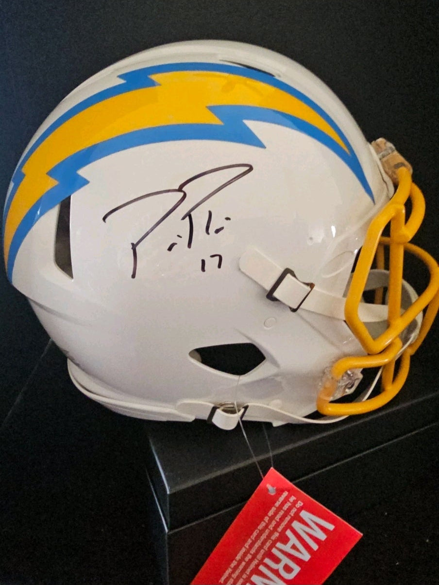 Philip Rivers Autographed Full Size Authentic Helmet – Fanatics Certified
