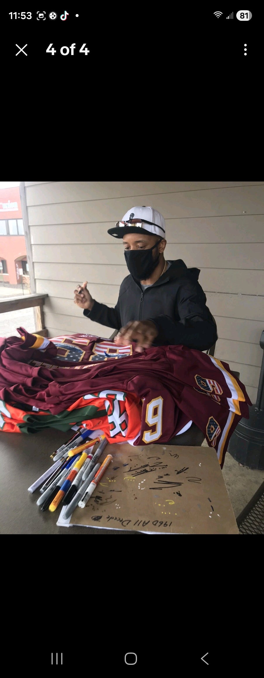 Santana Moss Autographed "Cowboy Killer" Mini Helmet – "Dallas Sucks" Inscription – Beckett Certified | Washington Redskins